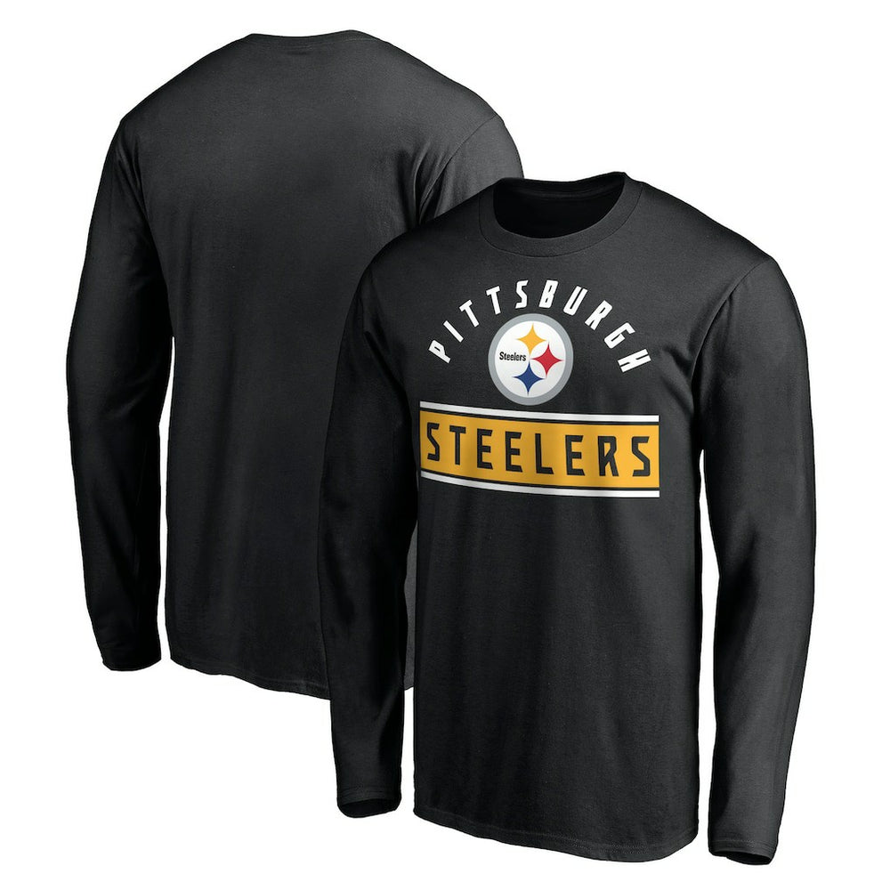 Pittsburgh Steelers Team Arch Knockout Long Sleeve T-Shirt | NFL On sale