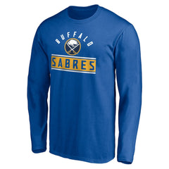 Buffalo Sabres Team Arch Knockout Long Sleeve T-Shirt - NHL T-shirts