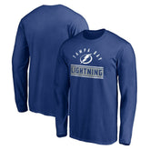 Tampa Bay Lightning Team Arch Knockout Long Sleeve T-Shirt - NHL T-shirts