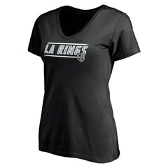 Los Angeles Kings Women's Mascot In Bounds V-Neck T-Shirt - NHL T-shirts