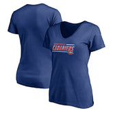Montreal Canadiens Women's Mascot In Bounds V-Neck T-Shirt - NHL T-shirts