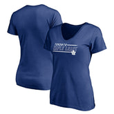 Toronto Maple Leafs Women's Mascot In Bounds V-Neck T-Shirt - NHL T-shirts