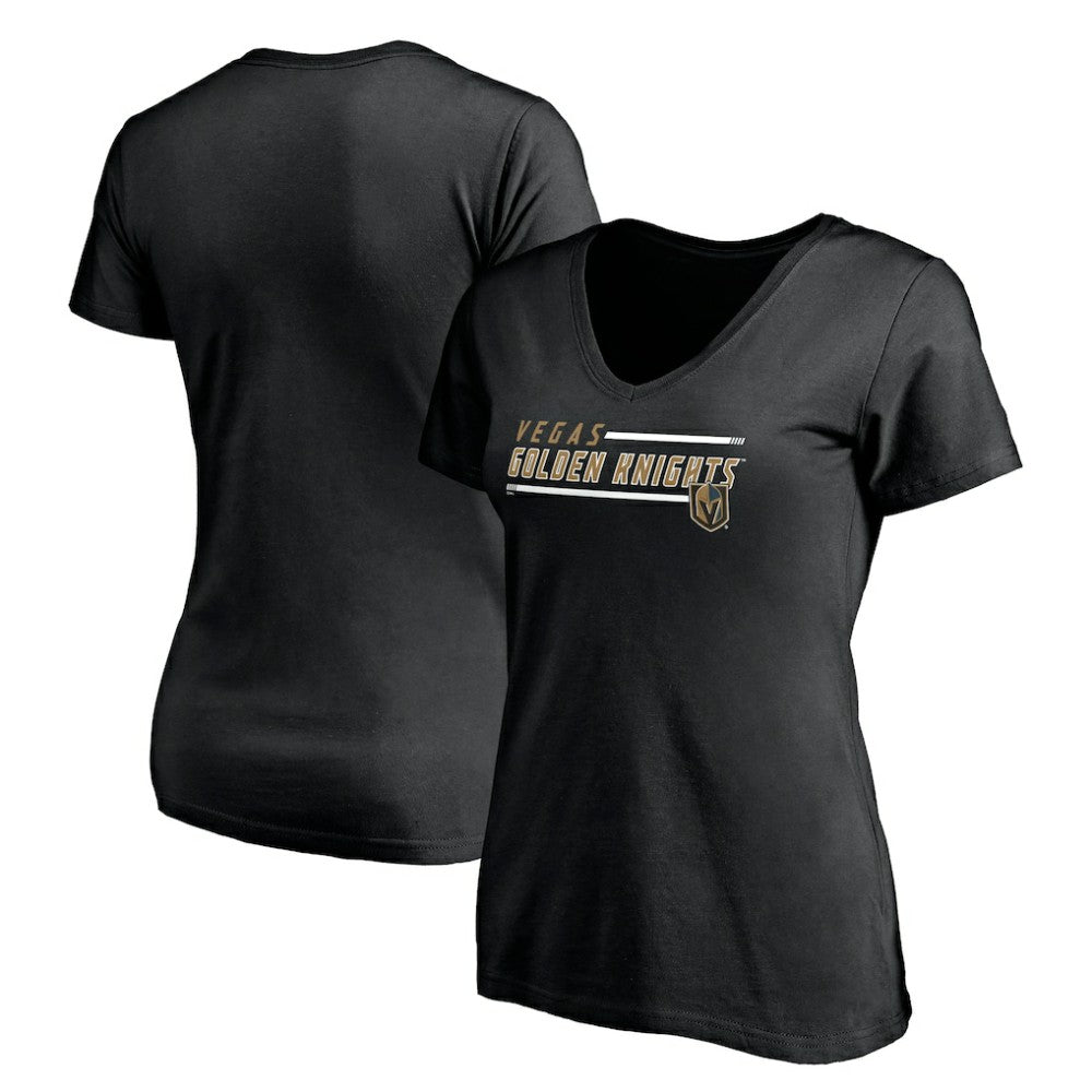 Vegas Golden Knights Women's Mascot In Bounds V-Neck T-Shirt - NHL T-shirts