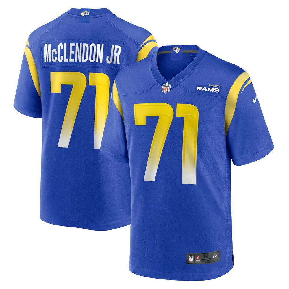Los Angeles Rams Warren McClendon Jr. Team Game Jersey | NFL Hot