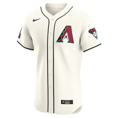 Arizona Diamondbacks Nike Home Elite Patch Jersey - MLB Jerseys