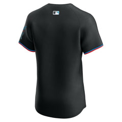 Miami Marlins Nike Alternate Vapor Premier Elite Patch Jersey - MLB Jerseys