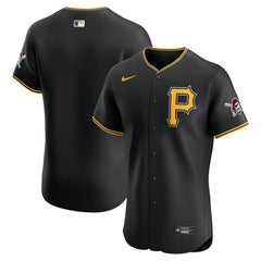 Pittsburgh Pirates Nike Alternate Vapor Premier Elite Patch Jersey - MLB Jerseys