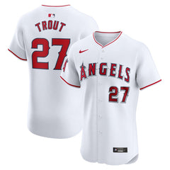 Mike Trout Los Angeles Angels Nike Home Elite Player Jersey - MLB Jerseys