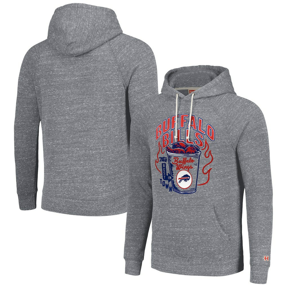 Buffalo Bills Homage Unisex NFL x Guy Fieri’s Flavortown Tri-Blend Pullover Hoodie | NFL US