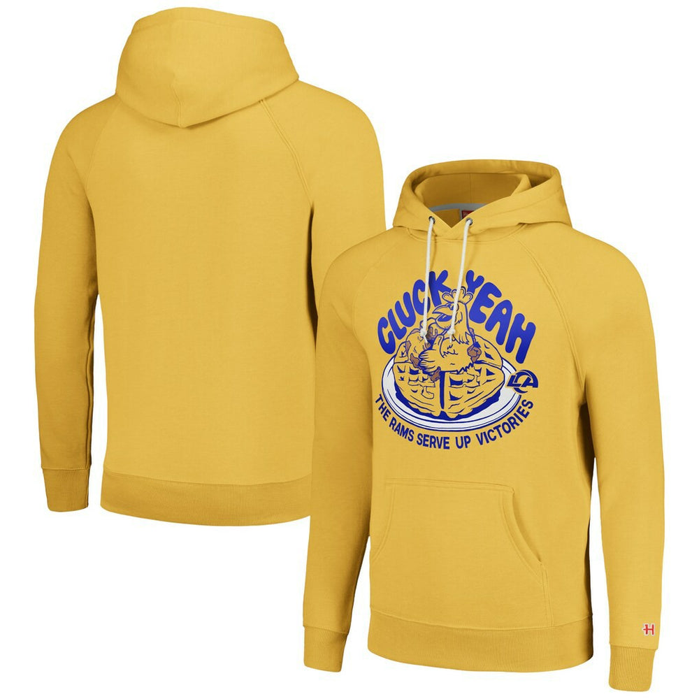 Los Angeles Rams Homage Unisex NFL x Guy Fieri’s Flavortown Tri-Blend Pullover Hoodie | NFL Discount