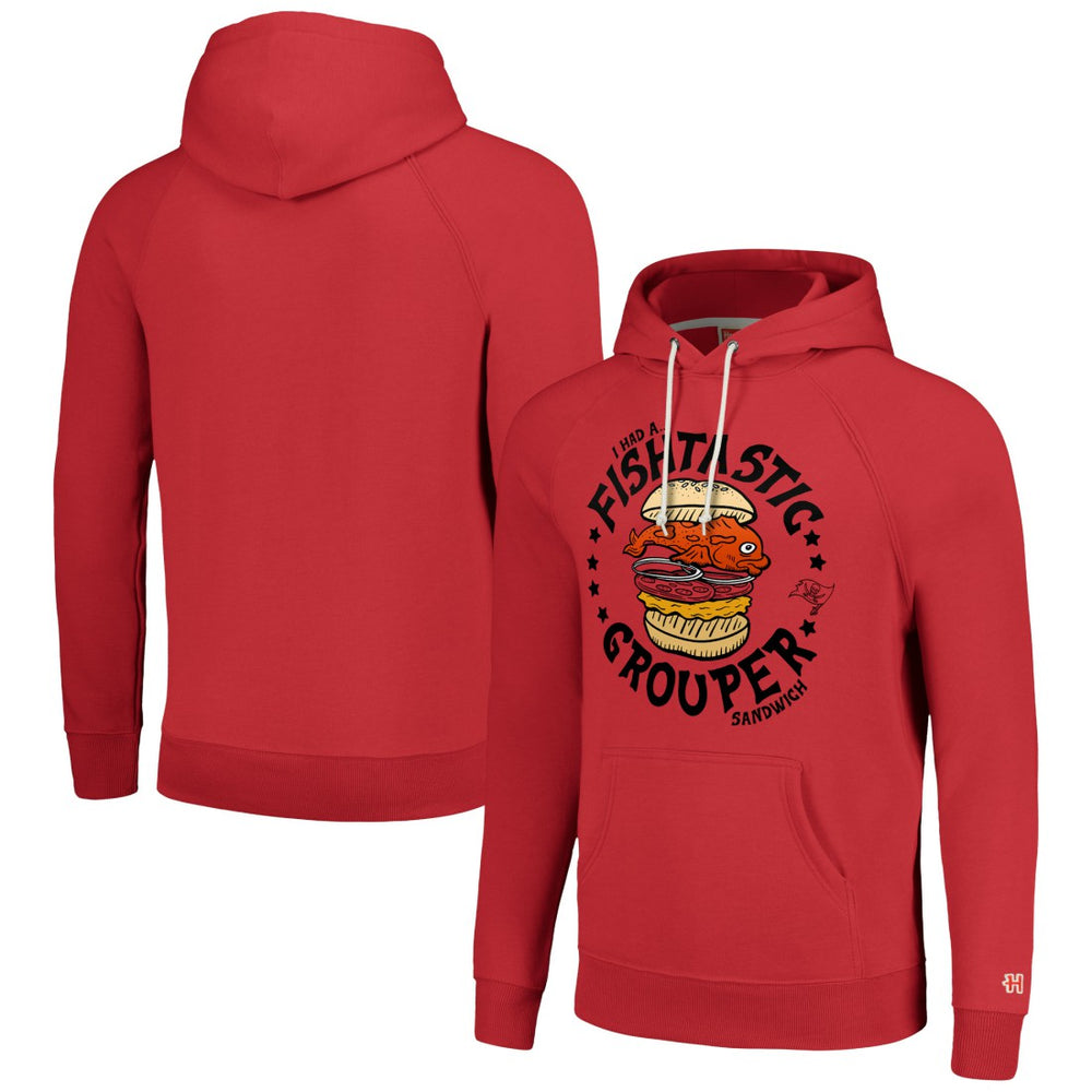 Tampa Bay Buccaneers Homage Unisex NFL x Guy Fieri’s Flavortown Tri-Blend Pullover Hoodie | NFL Discount