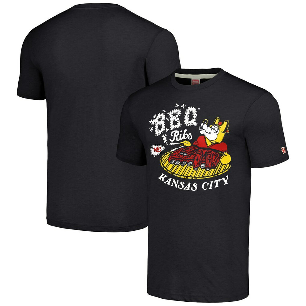 Kansas City Chiefs Homage Unisex NFL x Guy Fieri’s Flavortown Tri-Blend T-Shirt | NFL Discount