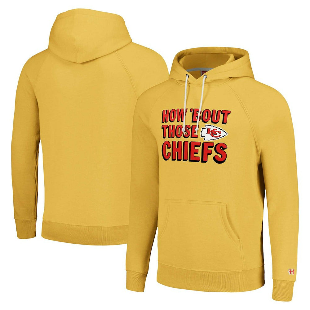 Kansas City Chiefs Homage Unisex Hyperlocal Raglan Pullover Hoodie | NFL Outlet