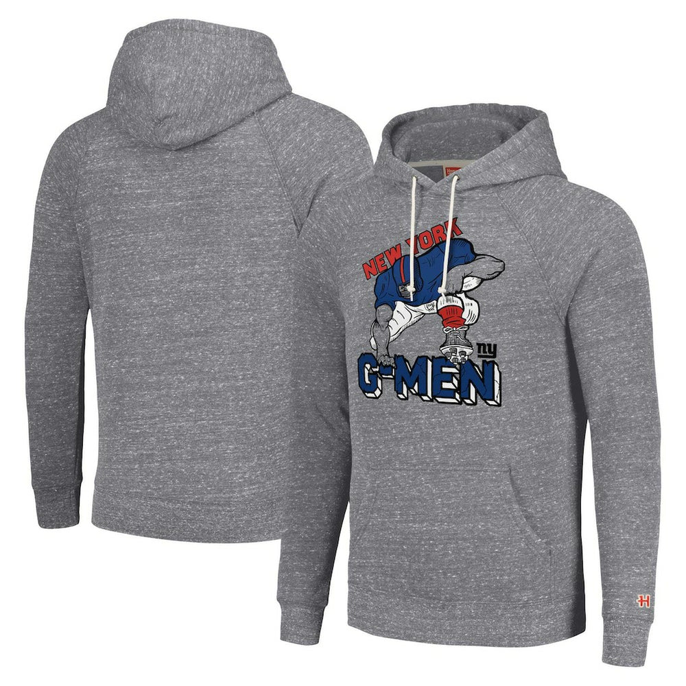 New York Giants Homage Unisex Hyperlocal Raglan Pullover Hoodie | NFL Hot