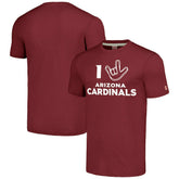 Arizona Cardinals Homage Unisex The NFL ASL Collection by Love Sign Tri-Blend T-Shirt | NFL Outlet