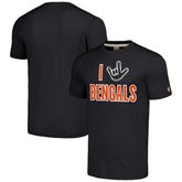 Cincinnati Bengals Homage Unisex The NFL ASL Collection by Love Sign Tri-Blend T-Shirt | NFL Hot