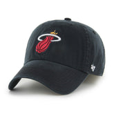 Black Miami Heat '47 Classic Franchise Fitted Hat | NBA