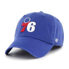 Royal Philadelphia 76ers '47 Classic Franchise Fitted Hat | NBA