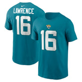 Jacksonville Jaguars Trevor Lawrence Player Name & Number T-Shirt | NFL Outlet