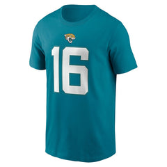 Jacksonville Jaguars Trevor Lawrence Player Name & Number T-Shirt | NFL Outlet