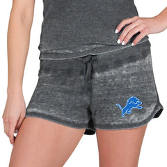 Detroit Lions Concepts Sport Women's Resurgence Waffle Knit Shorts | NFL New