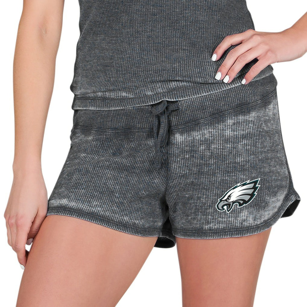 Philadelphia Eagles Concepts Sport Women's Resurgence Waffle Knit Shorts | NFL Outlet