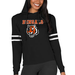 Cincinnati Bengals Concepts Sport Women's Marathon Lightweight Lounge Pullover Hoodie | NFL Outlet