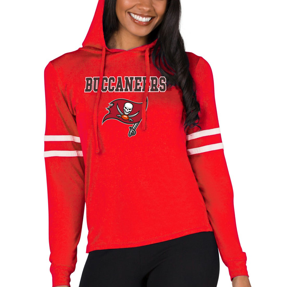 Tampa Bay Buccaneers Concepts Sport Women's Marathon Lightweight Lounge Pullover Hoodie | NFL US