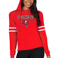 Tampa Bay Buccaneers Concepts Sport Women's Marathon Lightweight Lounge Pullover Hoodie | NFL US