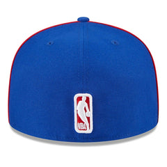 Royal Philadelphia 76ers Piped & Flocked 59Fifty Fitted Hat | NBA