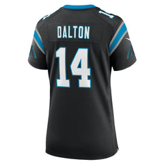 Carolina Panthers Andy Dalton Women's Team Game Jersey | NFL Outlet