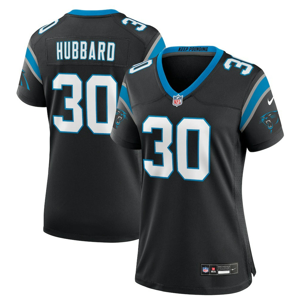 Carolina Panthers Chuba Hubbard Women's Team Game Jersey | NFL Outlet