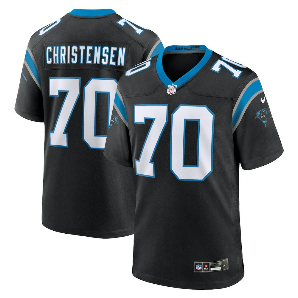 Carolina Panthers Brady Christensen Team Game Jersey | NFL Sale