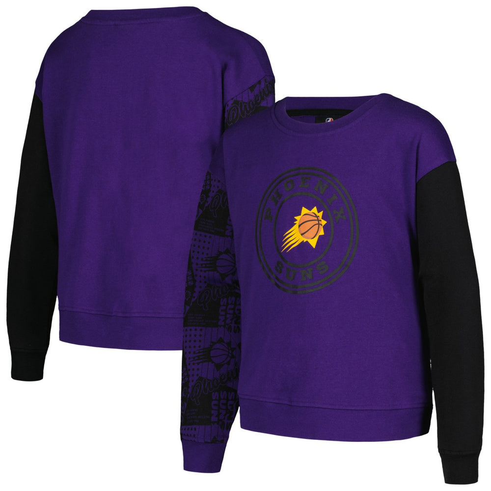 Purple Phoenix Suns Girls Youth Trifecta Pullover Sweatshirt | NBA