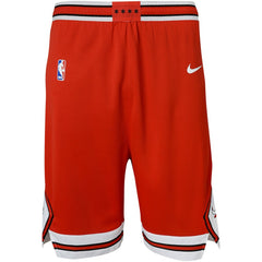 Red Chicago Bulls Youth Icon Edition Mesh Performance Swingman Shorts | NBA