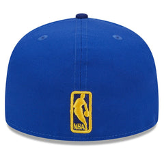Royal Golden State Warriors Rally Drive Checkerboard 59FIFTY Crown Fitted Hat sale | NBA