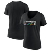 Minnesota Twins Women's City Pride V-Neck T-Shirt - MLB T-shirts