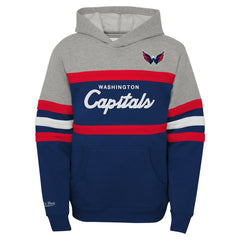 Washington Capitals Mitchell & Ness Youth Head Coach Pullover Hoodie - NHL Hoodies