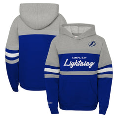 Tampa Bay Lightning Mitchell & Ness Youth Head Coach Pullover Hoodie - NHL Hoodies