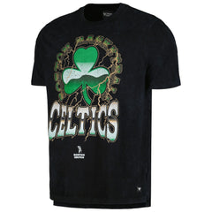 Black Boston Celtics The Wild Collective Unisex Tour Band T-Shirt | NBA