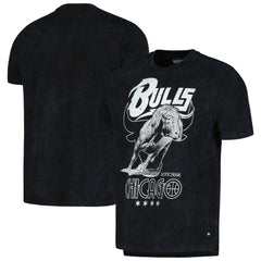 Black Chicago Bulls The Wild Collective Unisex Tour Band T-Shirt sale | NBA