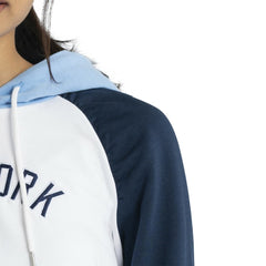 New York Yankees Lusso Women's Marlowe Tri-Blend Raglan Pullover Hoodie - MLB Hoodies