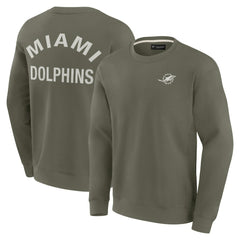 Miami Dolphins Unisex Elements Super Soft Pullover Sweatshirt | NFL Discount