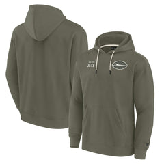 New York Jets Unisex Elements Super Soft Fleece Pullover Hoodie | NFL Hot