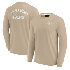 San Francisco 49ers Unisex Elements Super Soft Long Sleeve T-Shirt | NFL Discount