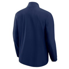 Denver Broncos Front Office Micro Tonal Quarter-Zip Pullover | NFL Sale
