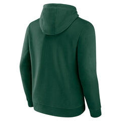 Hunter Green Milwaukee Bucks Primary Logo Pullover Hoodie | NBA