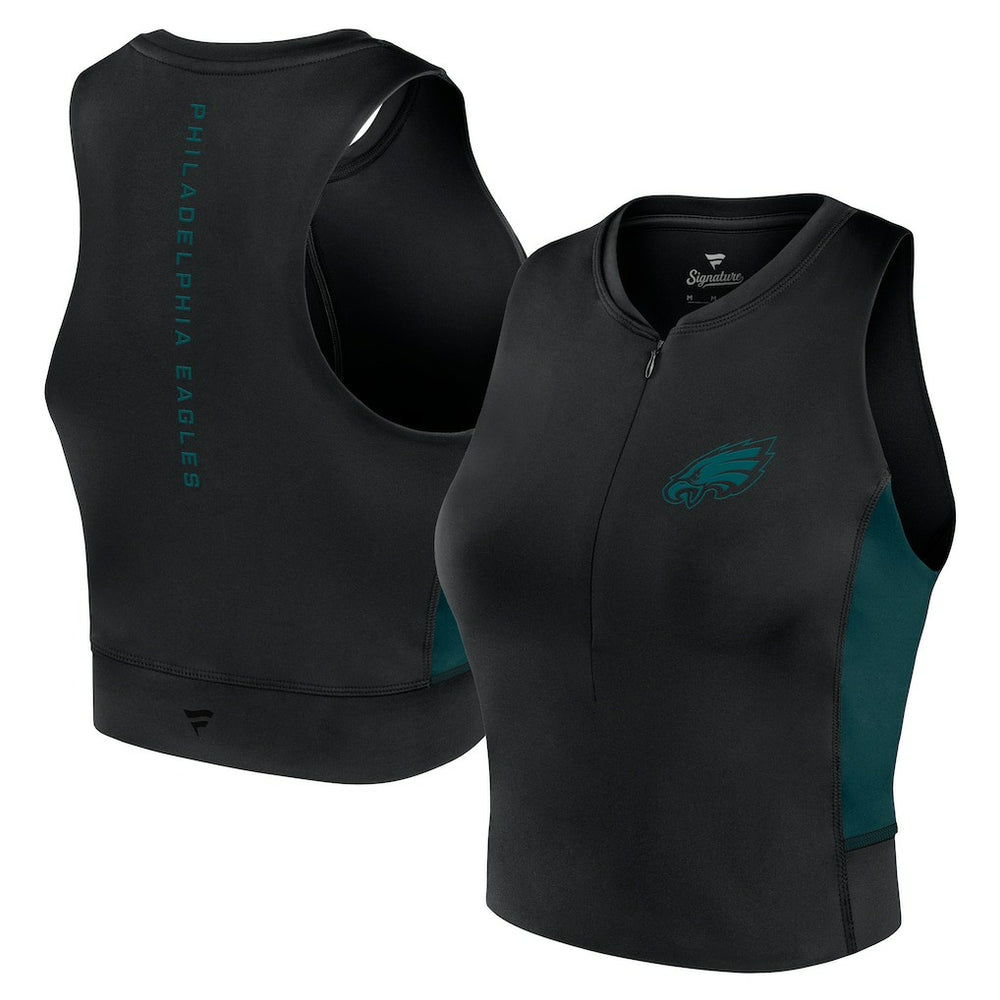 Philadelphia Eagles Women's Studio Fitted Gym Tank Top | NFL US