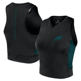 Philadelphia Eagles Women's Studio Fitted Gym Tank Top | NFL US