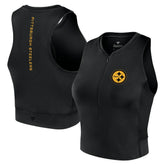 Pittsburgh Steelers Women's Studio Fitted Gym Tank Top | NFL Sale